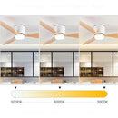 Ventilador de teto moderno com controle remoto - ZenithBreeze